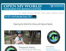 Tablet Screenshot of openmyworld.org